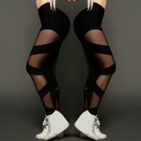 Ashore Shop Women's Running High Waist Push Up Fitness Leggings