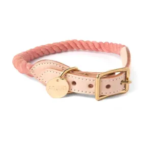 blush rope collar