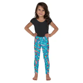 Bright Dolphins Kid&#39;s Leggings