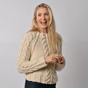 Cable Jumper Knitting Kit