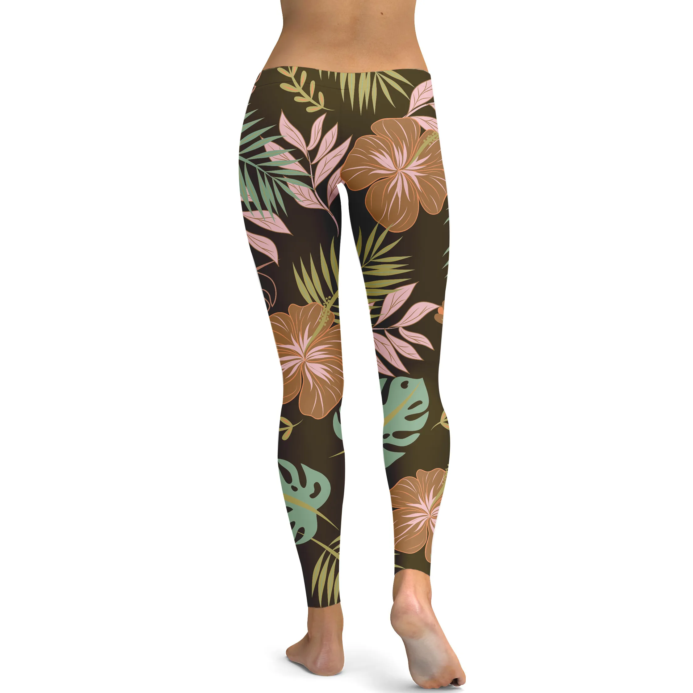 Fall Floral Leggings