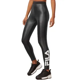 Fila Skyler High Waist Women's Leggings Black-White