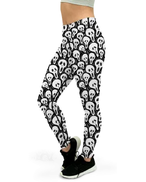 Ghost Face Yoga Pants