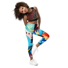 Kid's Leggings "Fluid Flow"