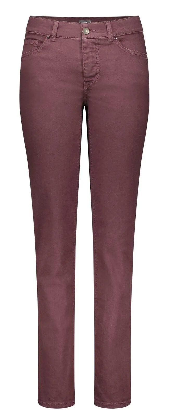 Mac S Dream 5401 0355L Jeans Straight Leg 467R Dark Oxblood