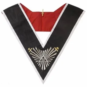 Masonic collar - AASR - 32rd degree - Great glory   glaives flamboyants