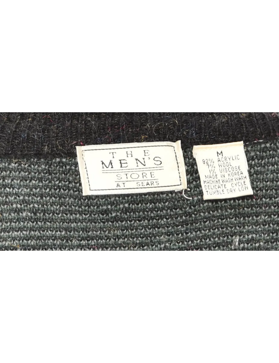 Nordic Dark Grey Jumper - M