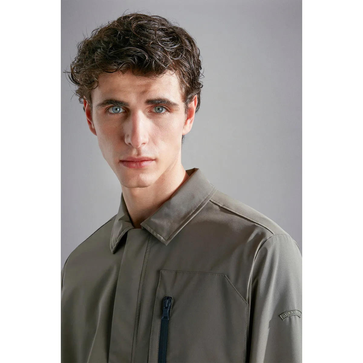 Paul & Shark Typhoon Stretch Shacket 036 Green