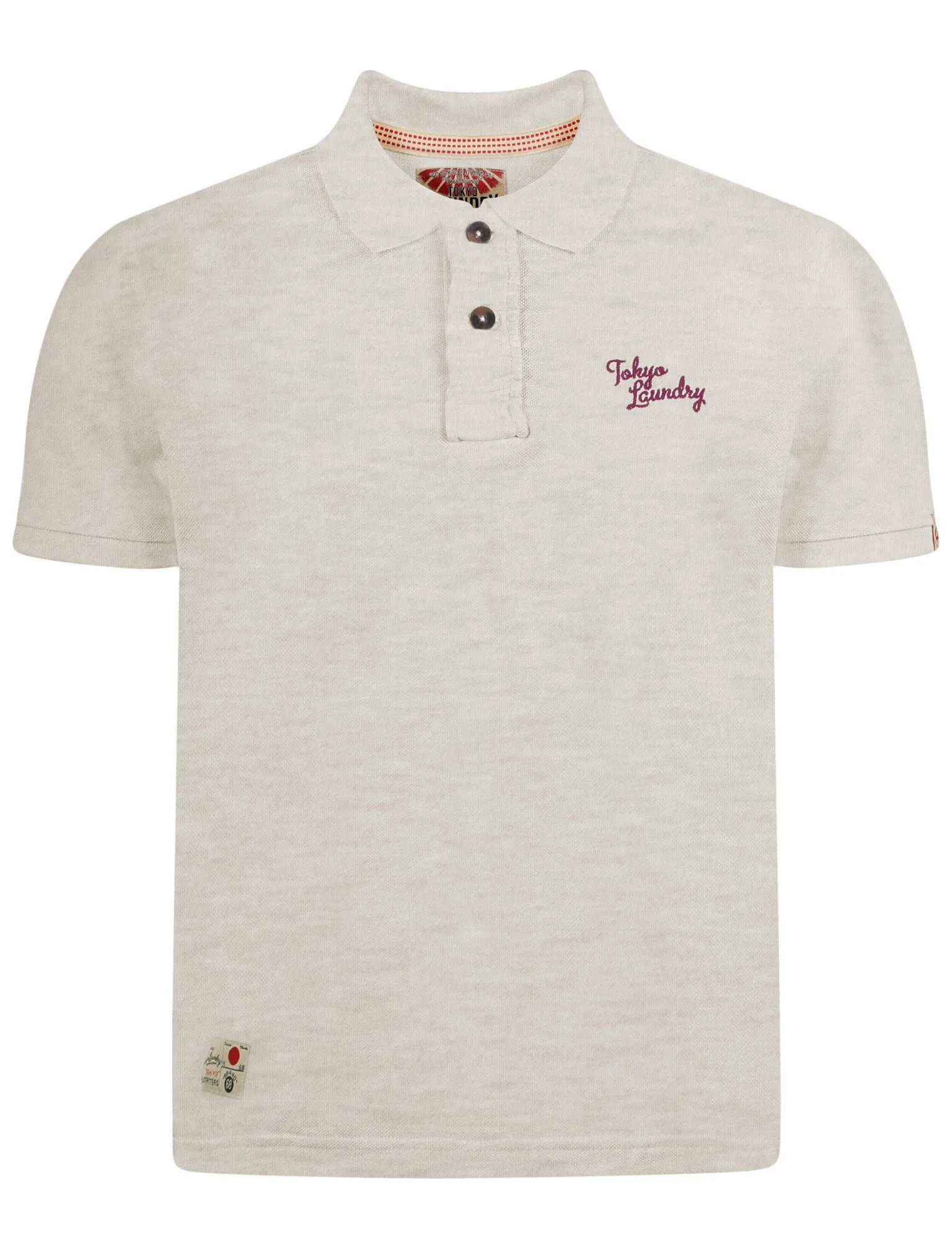 Tokyo Laundry Memphis Bay grey polo shirt