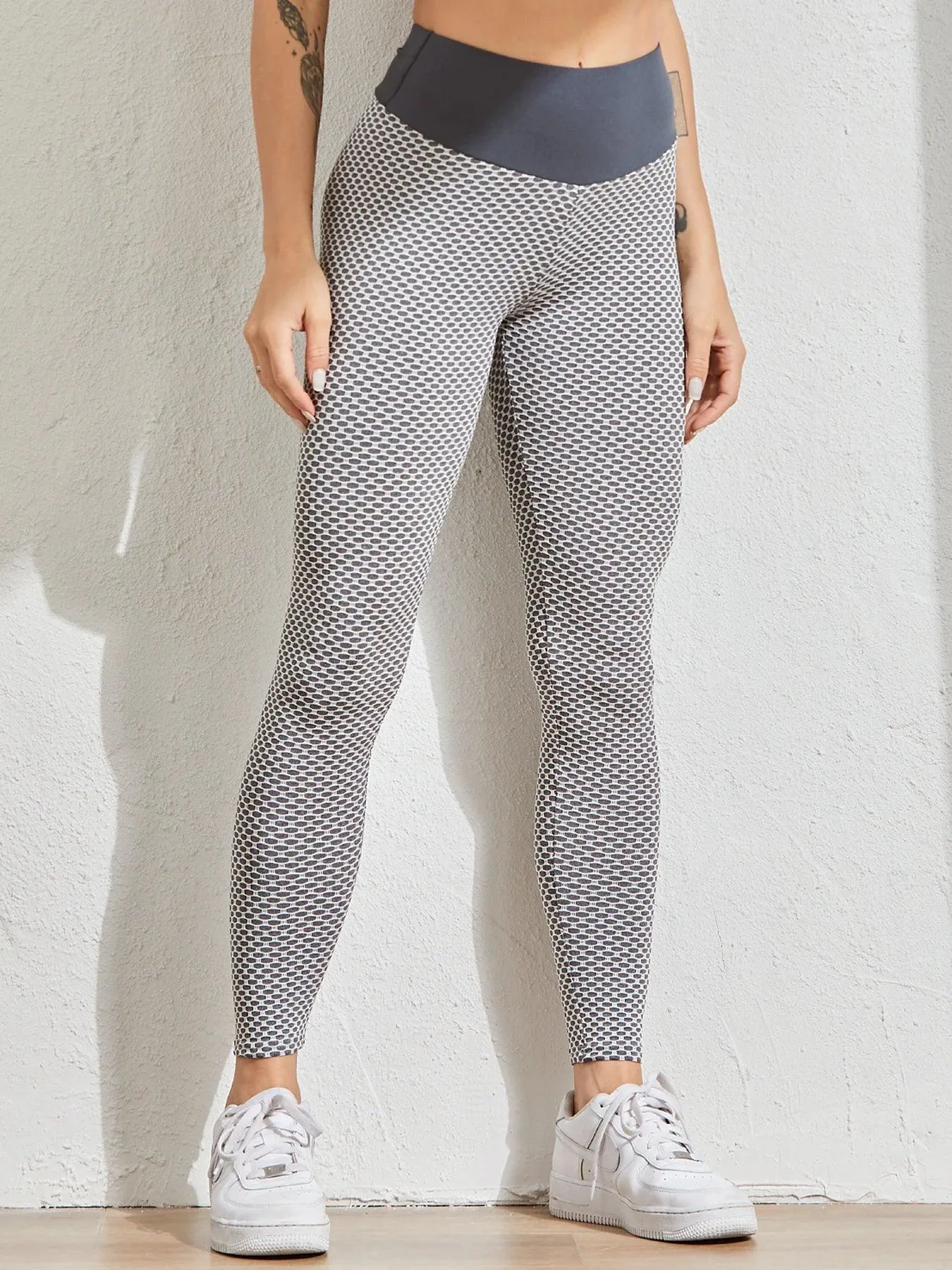 Ultimate High Waist Sport Leggings: Stylish Fitness Bottoms for Women